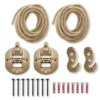 Hängematten-Montageset – Wand/Decke, Beige
