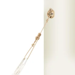 Hängematten-Montageset – Wand/Decke, Beige