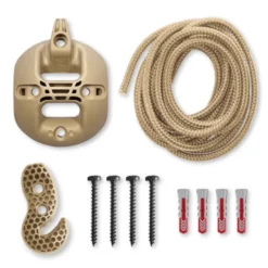 Hängesessel-Montageset – Decke, Beige