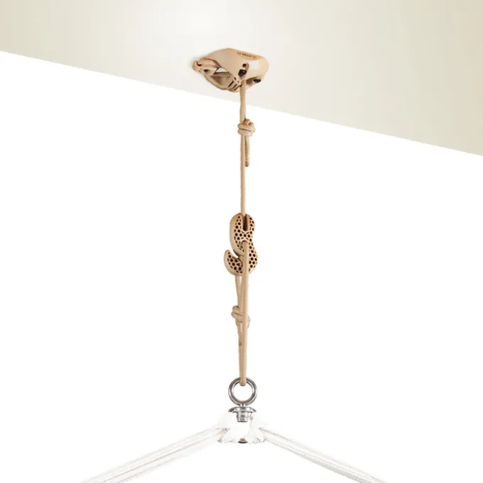 Hängesessel-Montageset – Decke, Beige