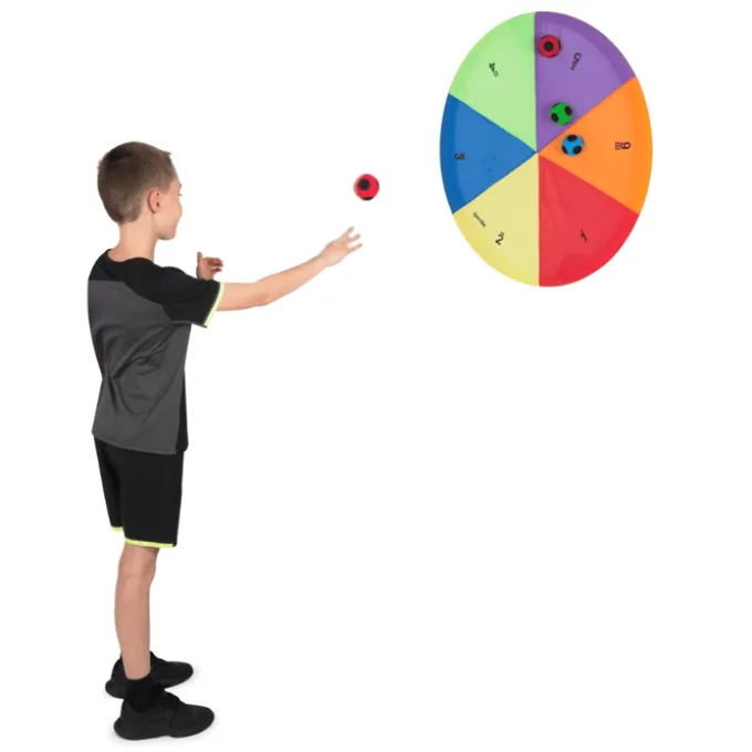 Hook'N'Loop Zielscheibenset für Hula-Hoop-Ring Ø75