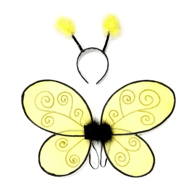 Hummel, Flügel + Haarreif