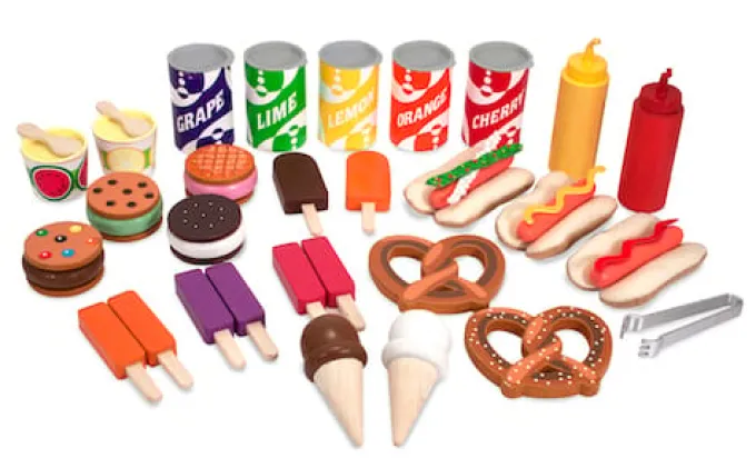 Imbiss auf Rollen - Eis und Hotdogs