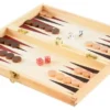 3-in-1 Brettspiele im Holzkoffer