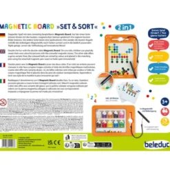2-in-1 Magnettafel - Farben und Zahlen