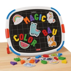 2-in-1 Magnettafel mit Buchstaben