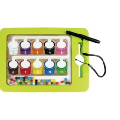 2-in-1 Magnettafel - Zähle und zeichne