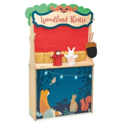 2-in-1 Puppentheater und Kaufladen