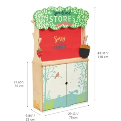 2-in-1 Puppentheater und Kaufladen