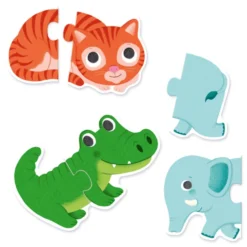 10-in-1 Puzzle – Tiere