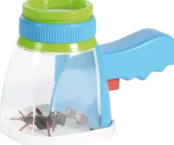 Insektenkäscher und Vergrößerungsglas
