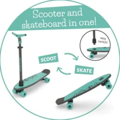 2-in-1 SkatieSkootie - Mint