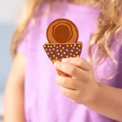 2-in-1 Spielset und Puzzle - Eiskaffee, 16 Teile