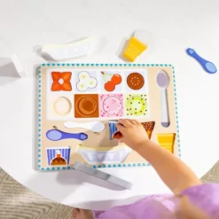 2-in-1 Spielset und Puzzle - Eiskaffee, 16 Teile