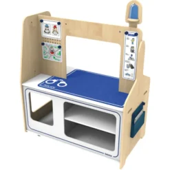 2-in-1 Spielstation – Feuerwache & Polizeistation