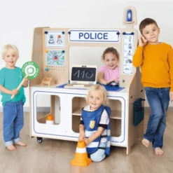 2-in-1 Spielstation – Feuerwache & Polizeistation