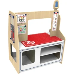 2-in-1 Spielstation – Feuerwache & Polizeistation