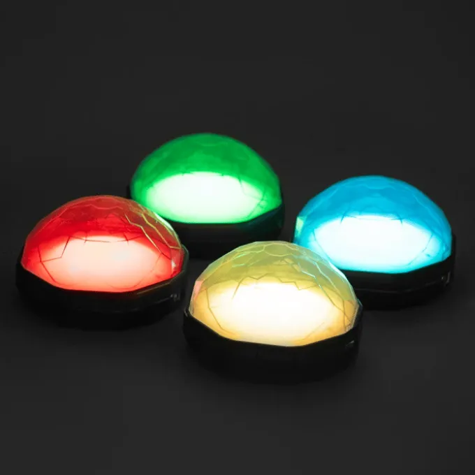 Interaktive Lichtkuppeln, 4 Stk.