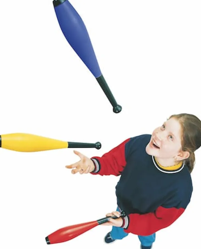 Jonglierkeulen - Set mit 3 Stk.