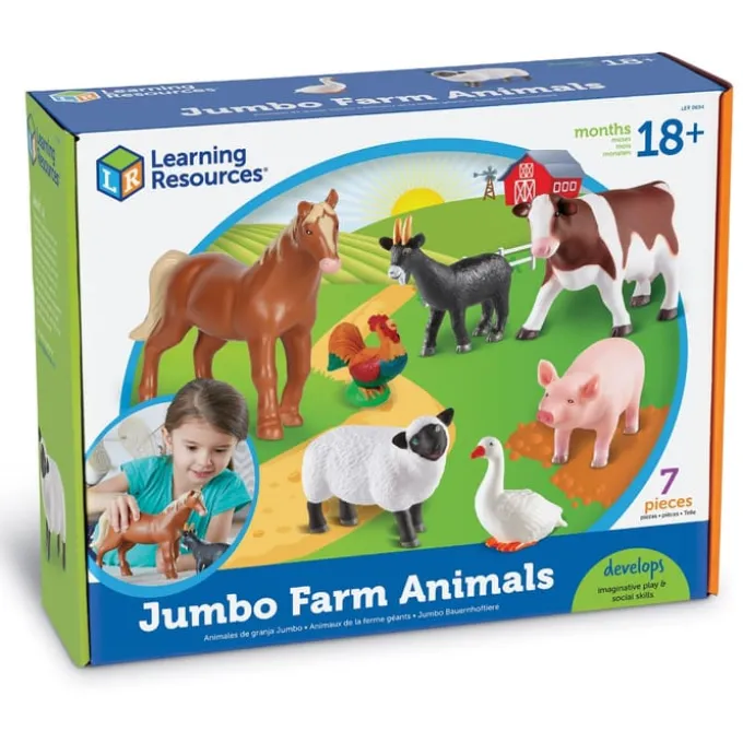Jumbo Bauernhoftiere, 7 Stk.