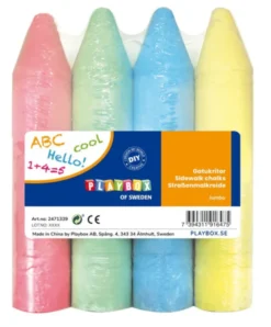 Jumbo Straßenkreiden, 4 Stk.