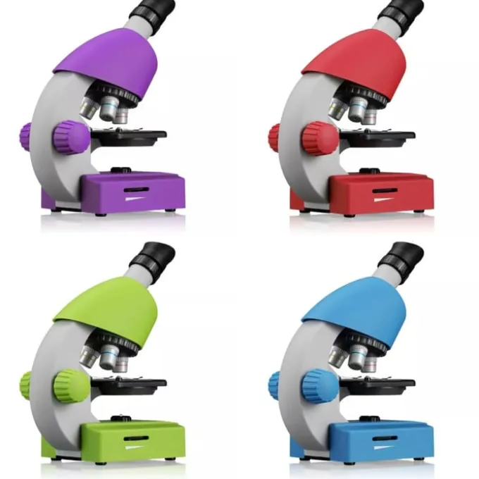 Junior Kindermikroskop m. LED, 40x-640x