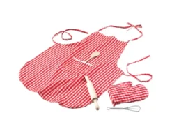 Küchenschürzen-Set mit 5 Teilen