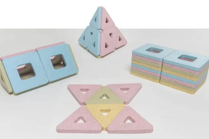KinderMag Polydron Anfängerset - 48 Teile