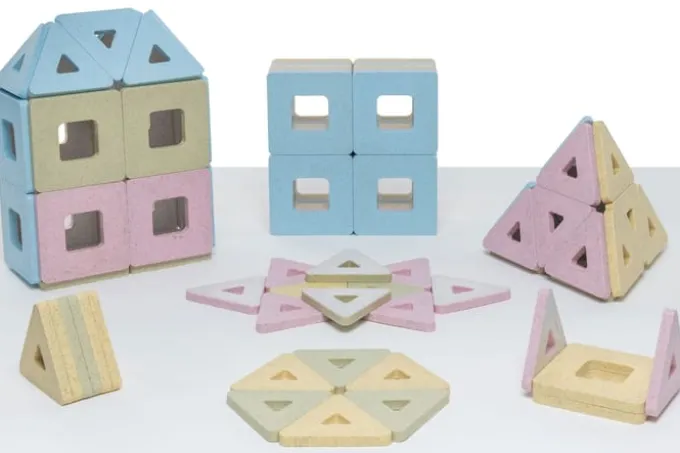 KinderMag Polydron Gruppenset - 96 Teile