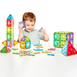 KinderMag Polydron | Transparent | 96 Stk.