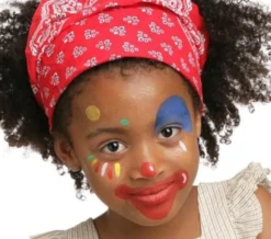 Kinderschminke - 5 Basisfarben mit je 20 ml
