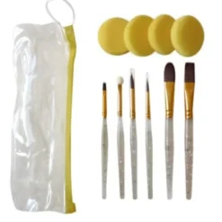 Kinderschminke - Deluxe Pinselset
