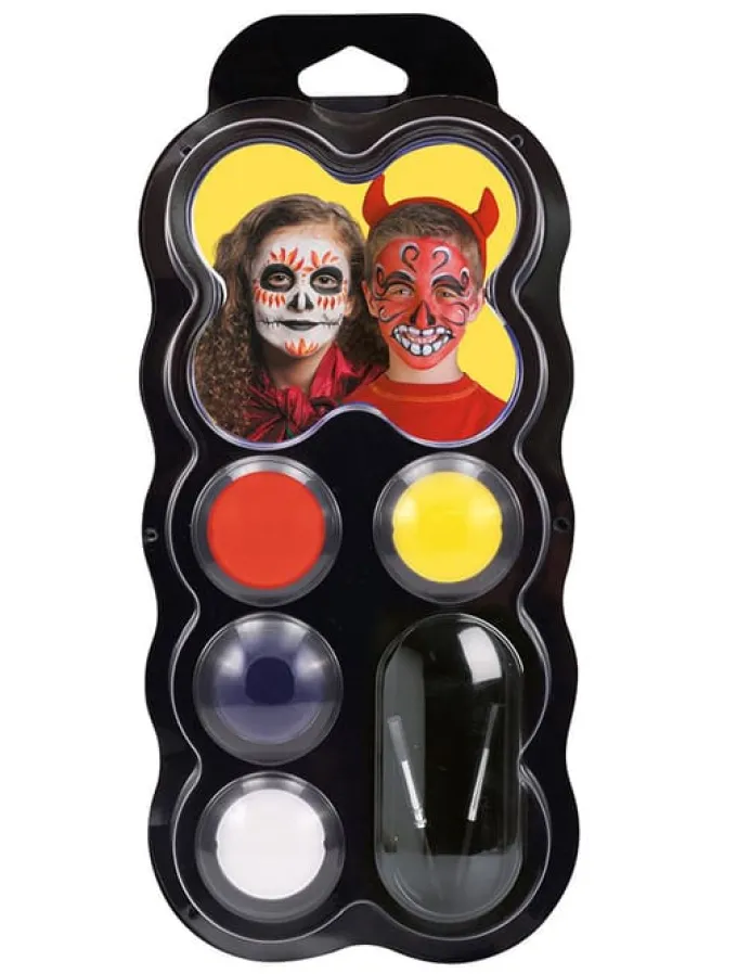 Kinderschminke Halloween - Palette mit 4 Farben