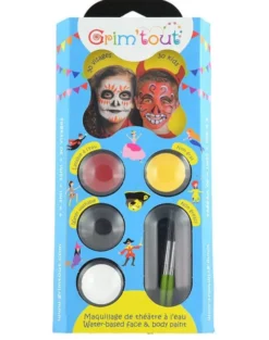 Kinderschminke Halloween - Palette mit 4 Farben