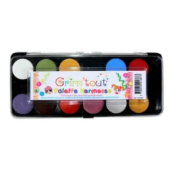 Kinderschminke - Palette mit 9 Farben