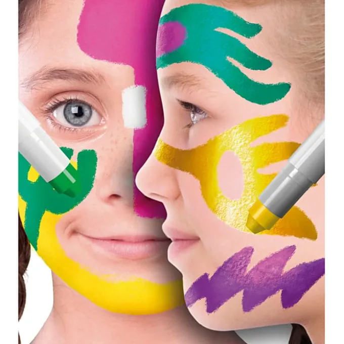 Kinderschminke - Schminkstifte Metallic, 6 Stk