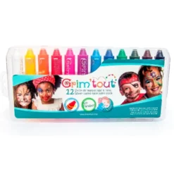 Kinderschminke - 12 Schminkstifte