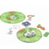 Kinderspiel – Futter für die Kaninchen