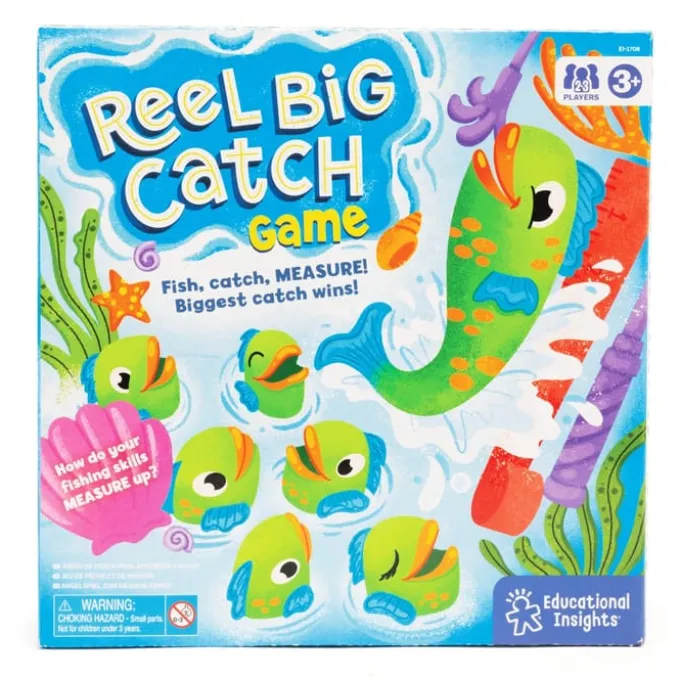 Kinderspiel - Wer fängt den größten Fisch?