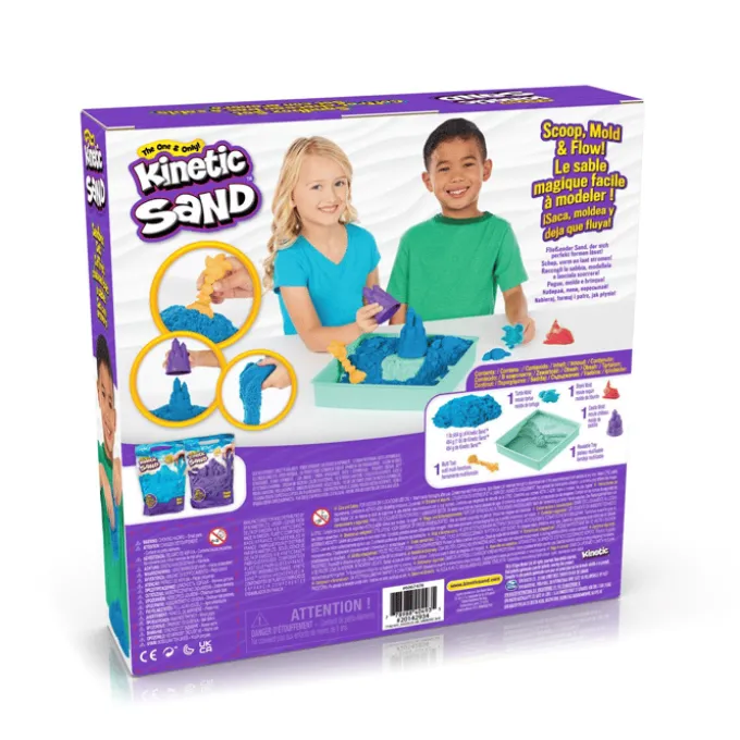 Kinetic Sand® - Sandbox blau, 454 Gramm