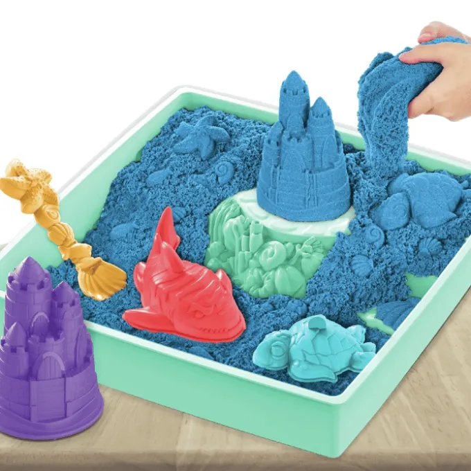 Kinetic Sand® - Sandbox blau, 454 Gramm