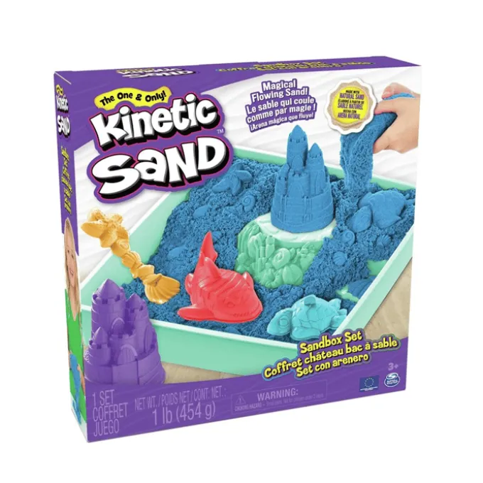 Kinetic Sand® - Sandbox blau, 454 Gramm