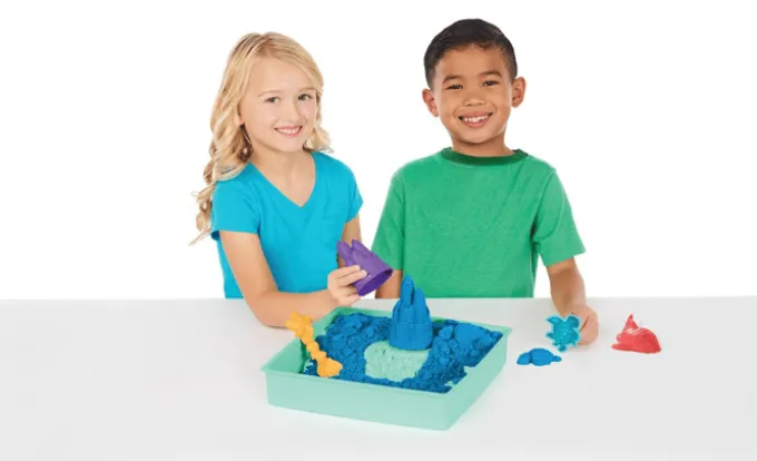 Kinetic Sand® - Sandbox blau, 454 Gramm