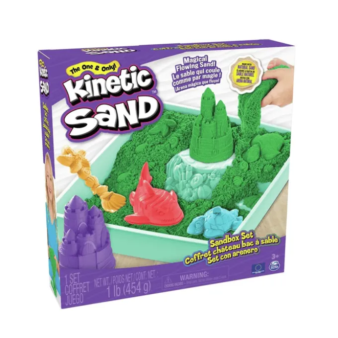 Kinetic Sand® - Sandbox grün, 454 Gramm