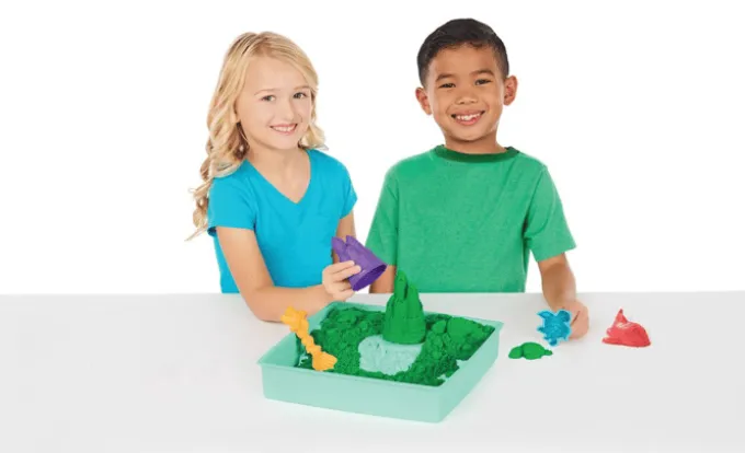 Kinetic Sand® - Sandbox grün, 454 Gramm