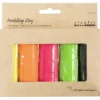Knetgummi Soft Clay - Neonfarben, 400 g