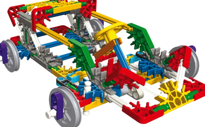 K'NEX STEM Bausatz, 221 Teile