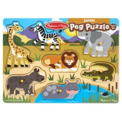 Knopfpuzzle aus Holz