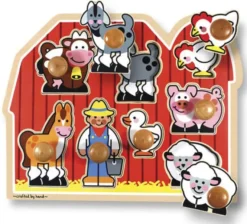 Knopfpuzzle - Bauernhof