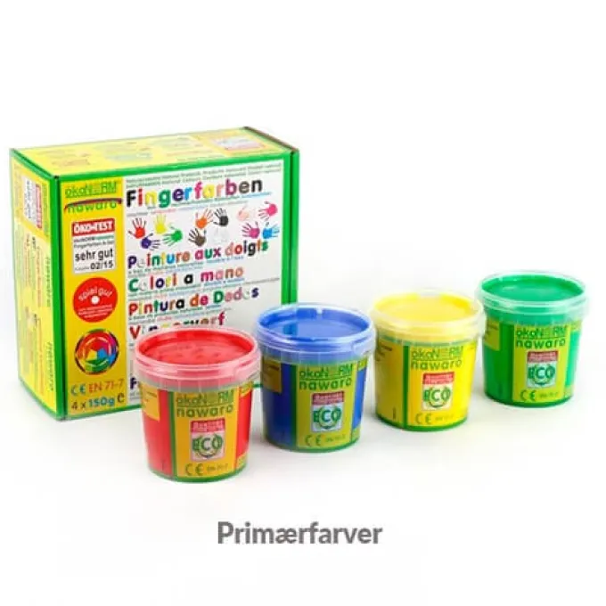 ökoNORM Fingerfarben - 4 x 150 g